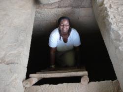 Natalie in Lalibela